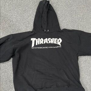 Thrasher Black Pullover Hoodie